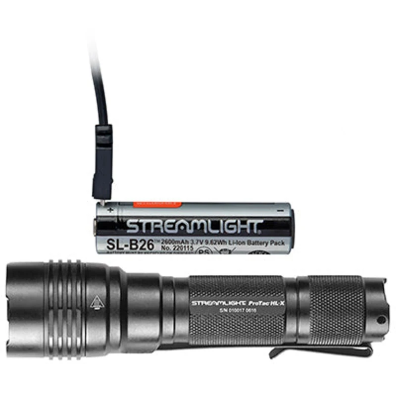 Lampe de poche - Lampe de poche tactique multi-carburant USB ProTac HL-X, 88085